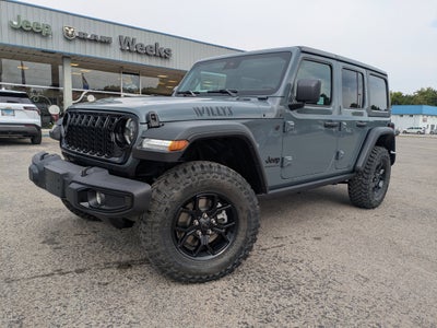 2025 Jeep Wrangler WRANGLER 4-DOOR WILLYS