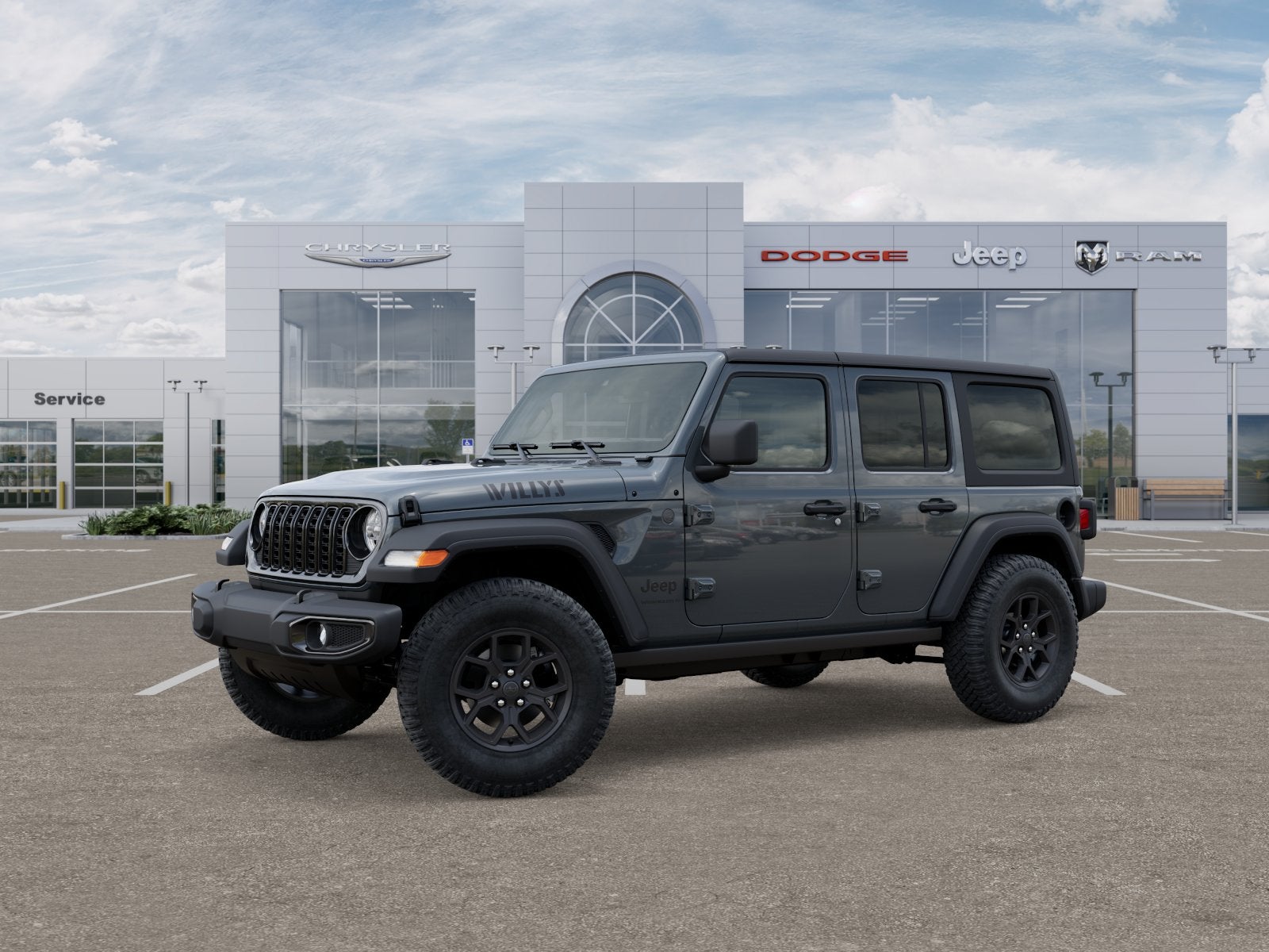 2025 Jeep Wrangler WRANGLER 4-DOOR WILLYS