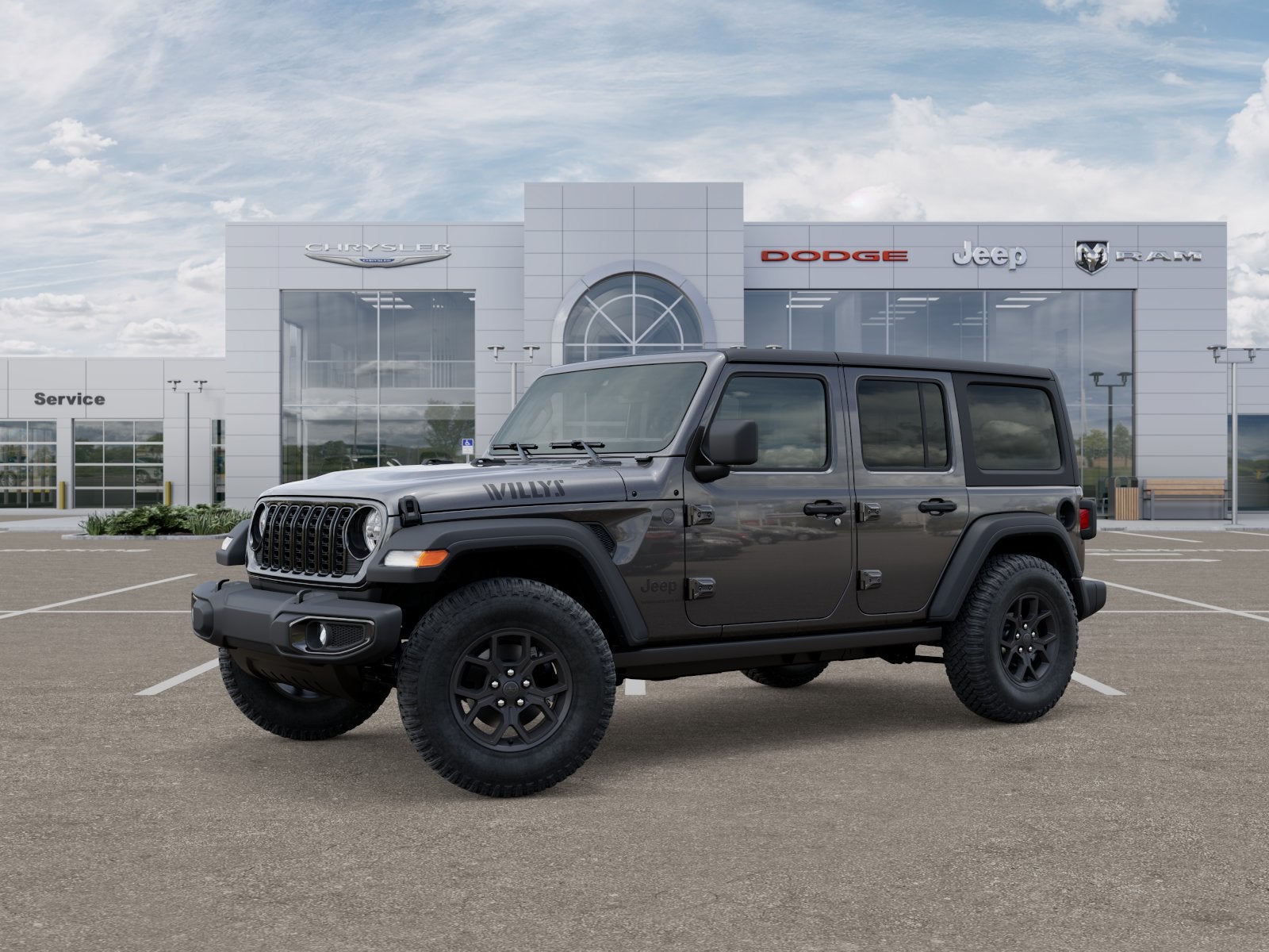 2025 Jeep Wrangler WRANGLER 4-DOOR WILLYS
