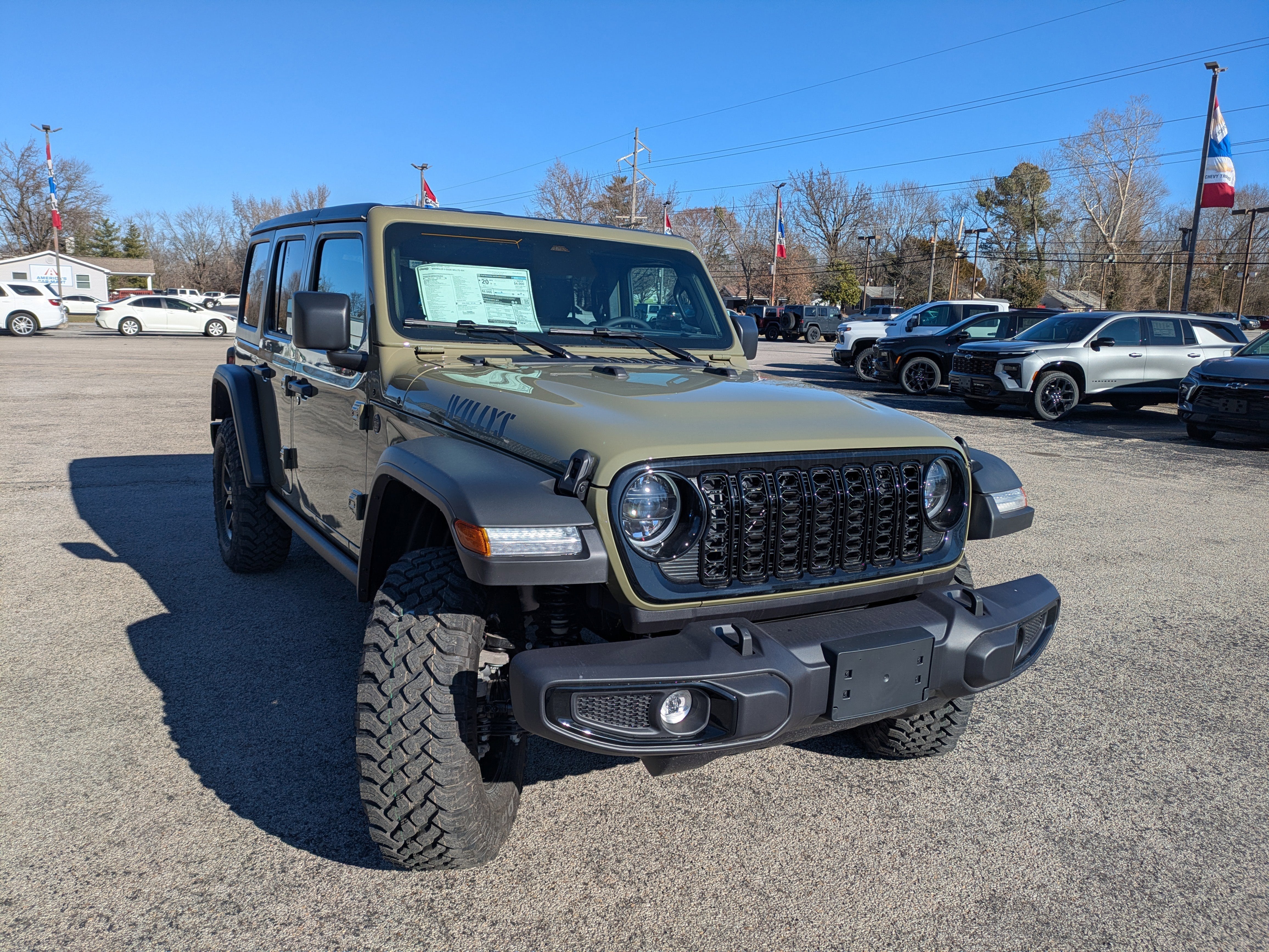 2026 Jeep Wrangler WRANGLER 4-DOOR WILLYS