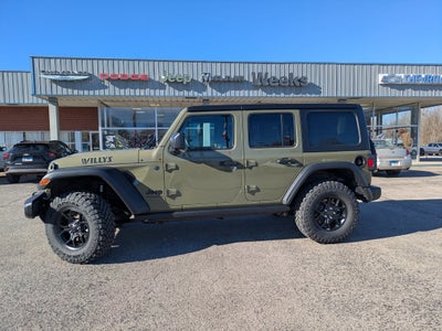 2026 Jeep Wrangler WRANGLER 4-DOOR WILLYS