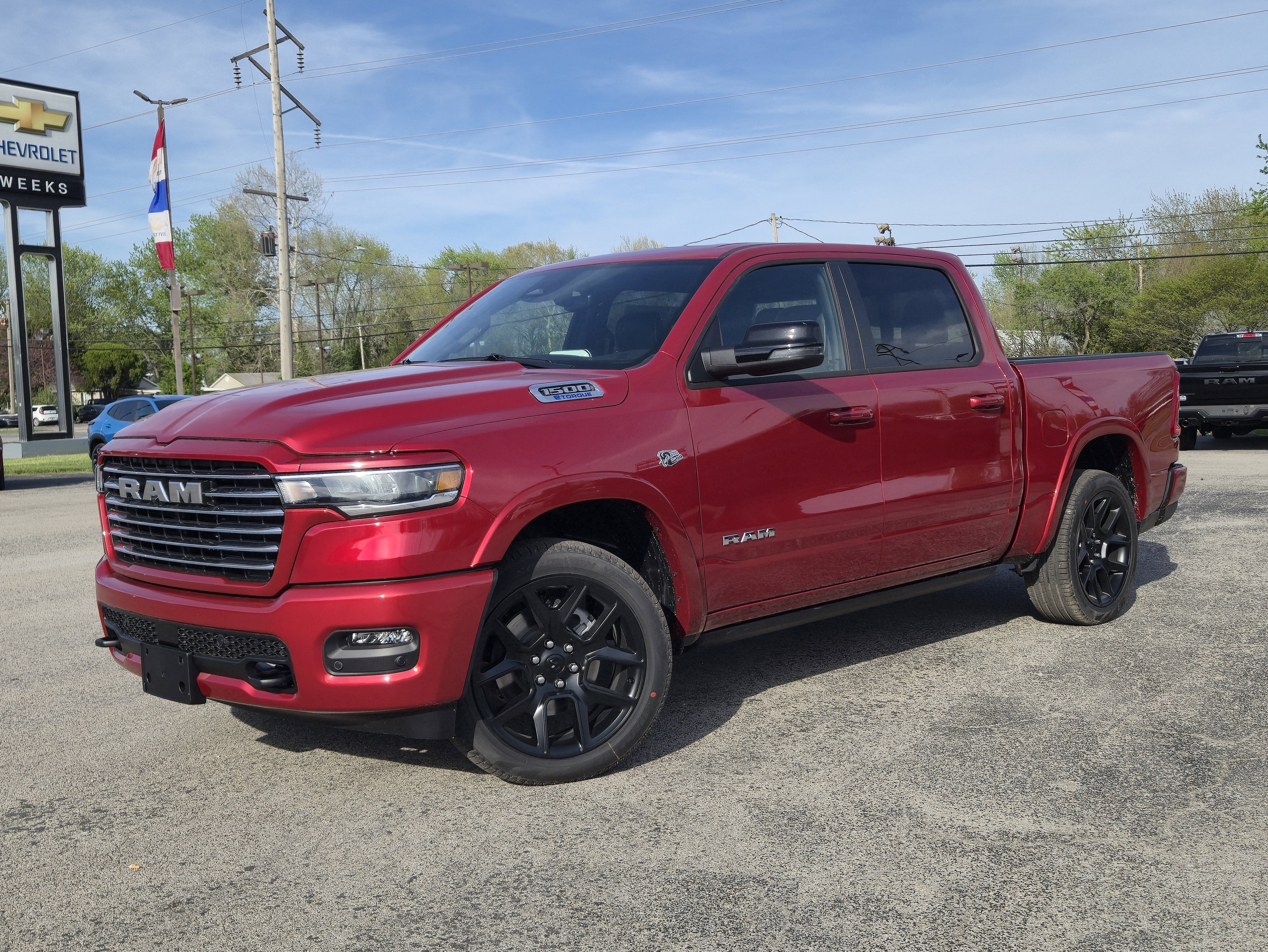 2026 RAM Ram 1500 RAM 1500 LARAMIE CREW CAB 4X4 5'7' BOX