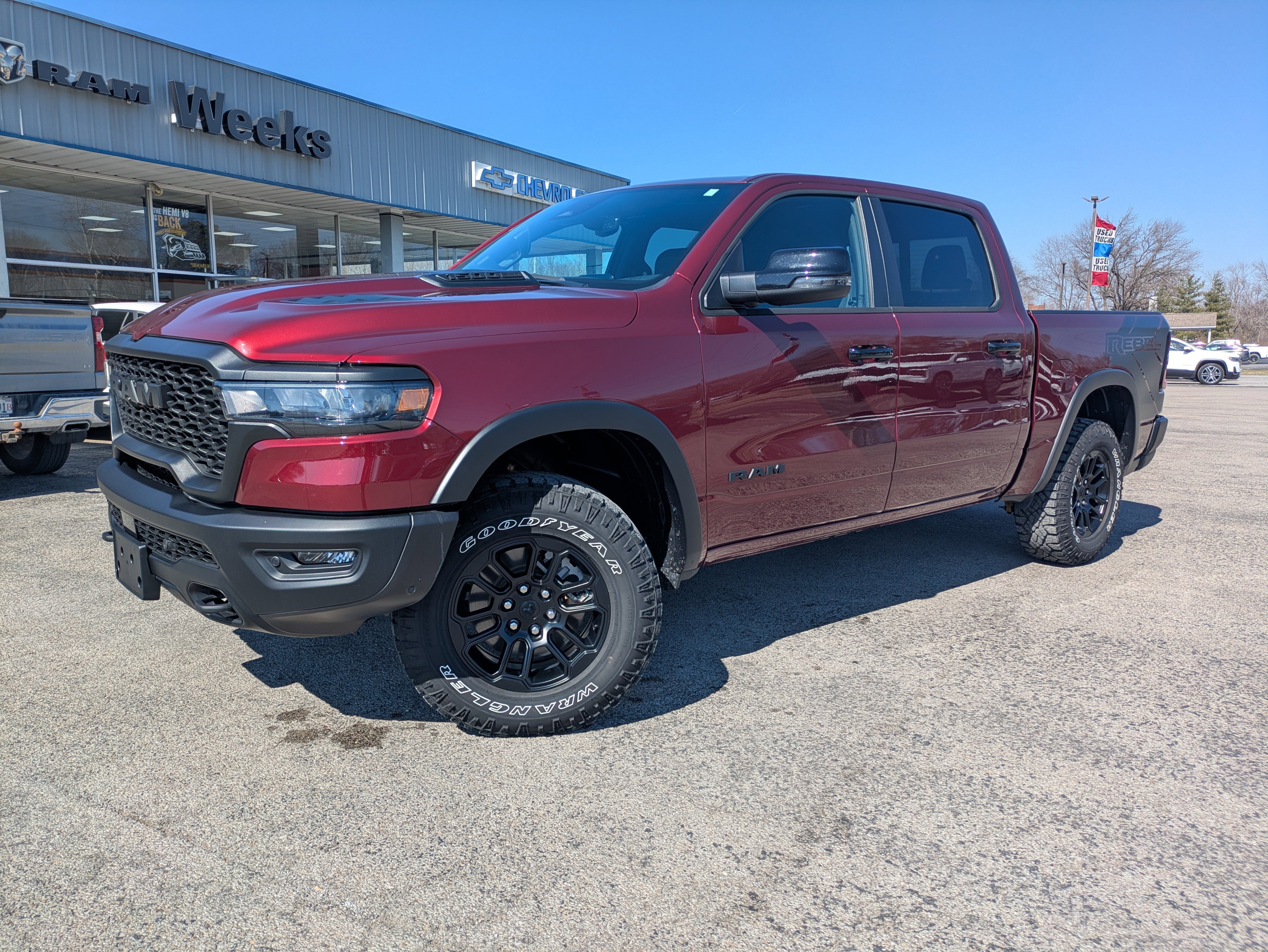 2025 RAM 1500 Rebel Crew Cab 4x4 5'7' Box