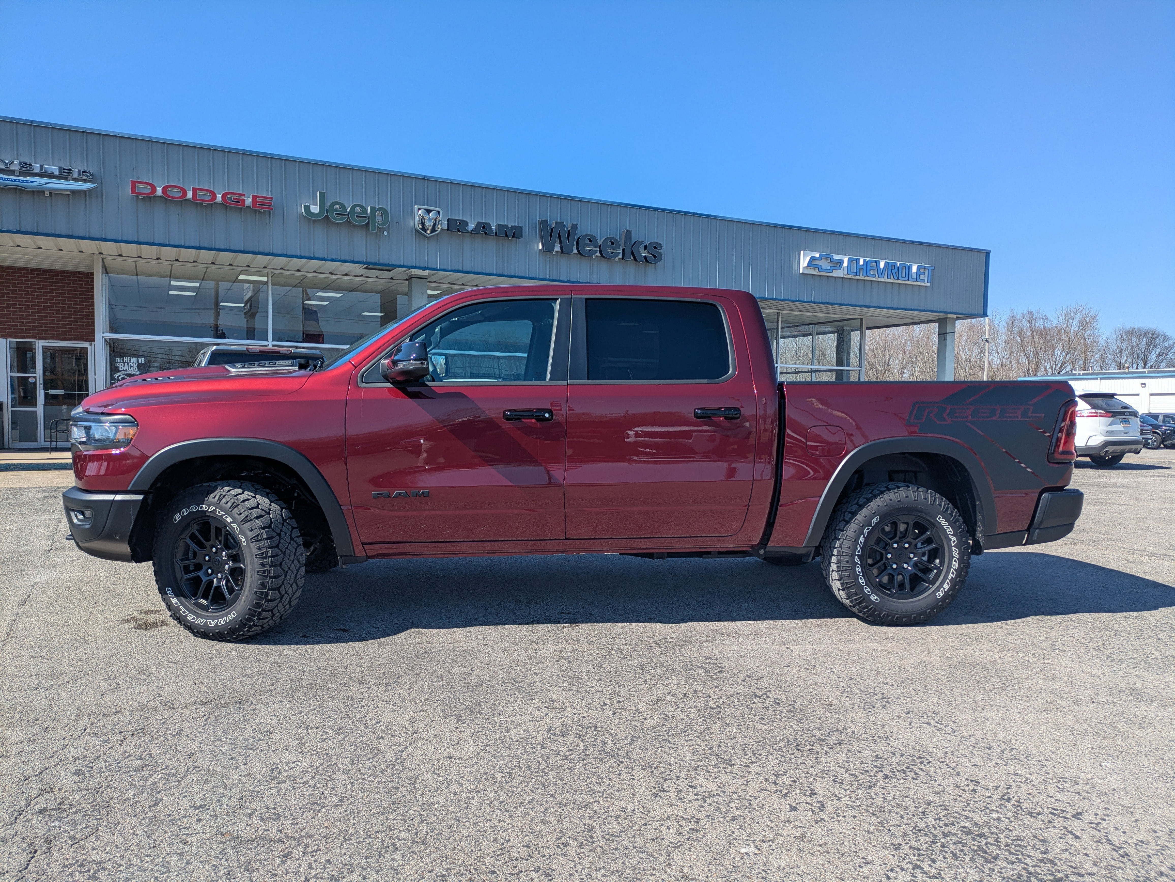 2025 RAM 1500 Rebel Crew Cab 4x4 5'7' Box